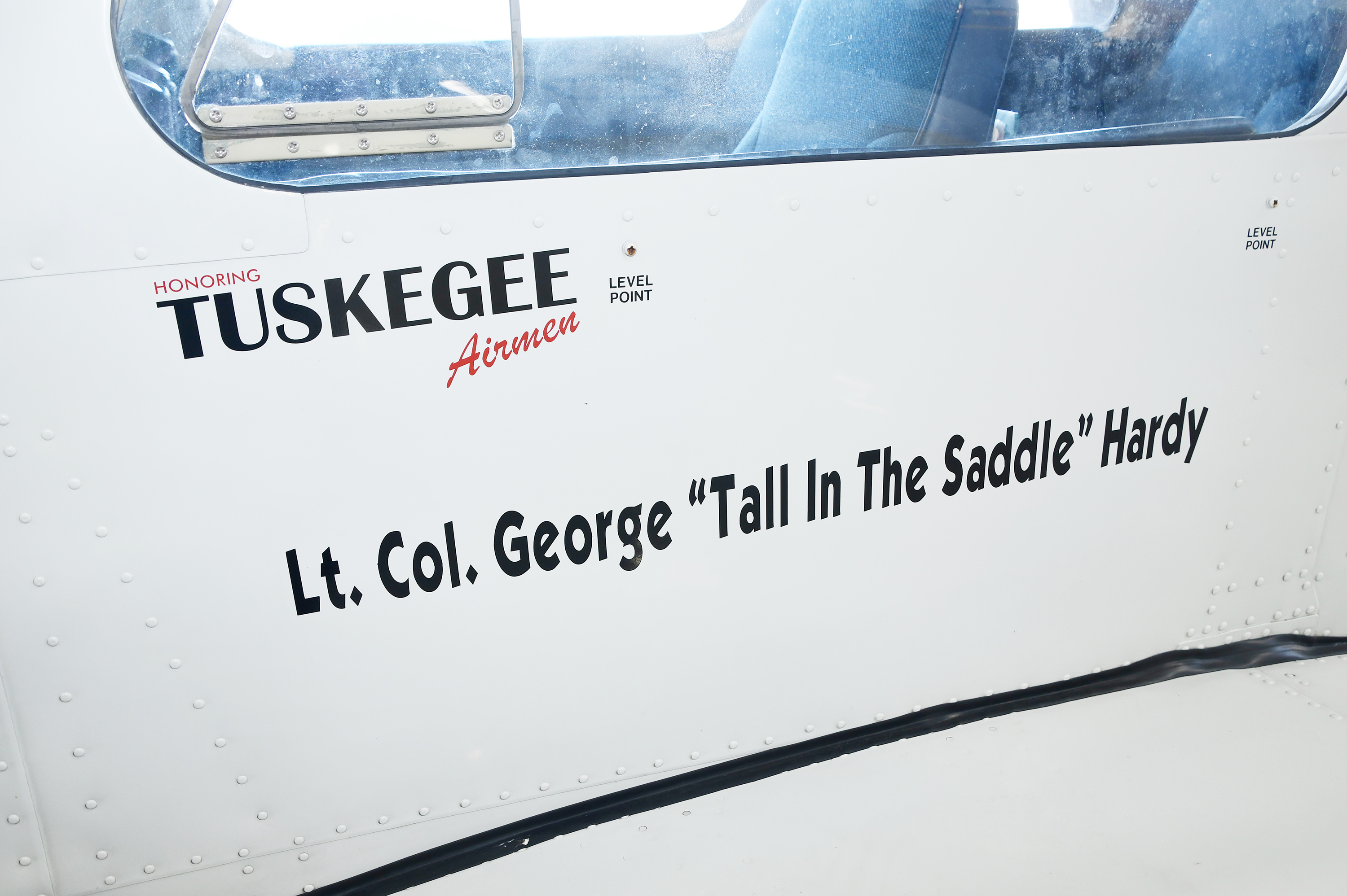 The nickname "Tall in the Saddle" stands for Lt. Col. George Handy's courage.