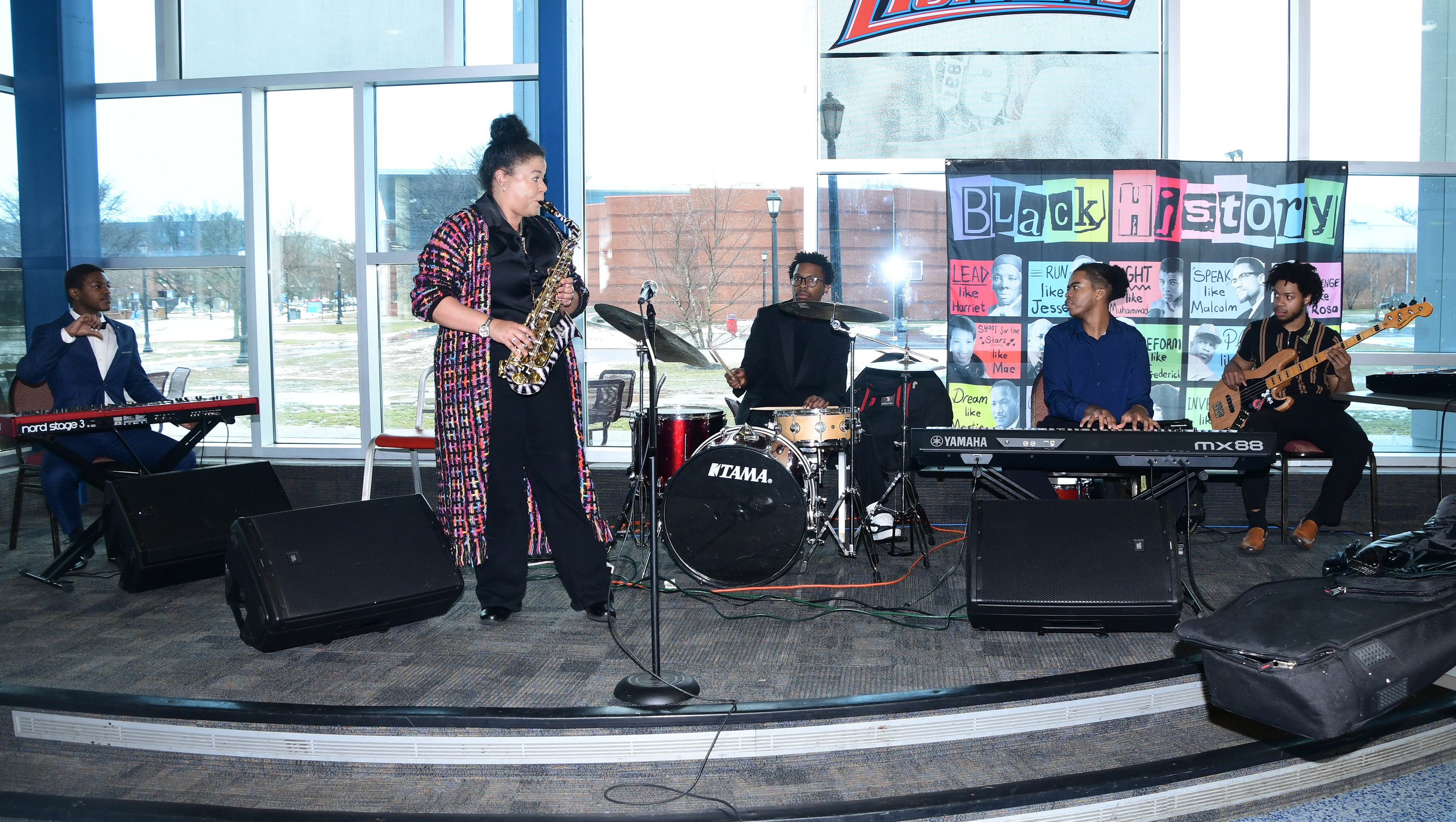 222 and Friends performed in the MLK Jr. Student Center on Feb. 13.