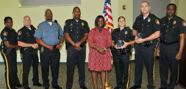 DSU Police Department Presents 2015 Awards