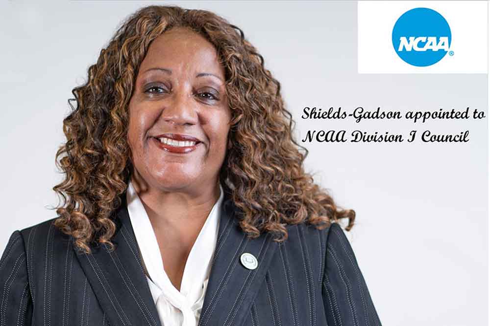 DSU Athletics Director Alecia Shields-Gadson has been appointed as a member of the NCAA Division I Council. She will help to sustain and advance the association's mission, traditions, values and reputation, in addition to serving as an advocate for the organization.