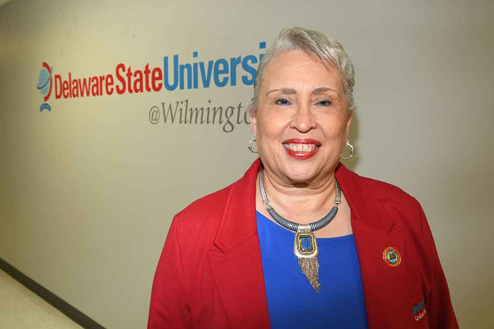 Dr. Patrice Gilliam-Johnson, Dean of the School of Graduate, Adult & Extended Studies at Delaware State University, sees her current career chapter at Delaware State University as her way of giving back to HBCUs.