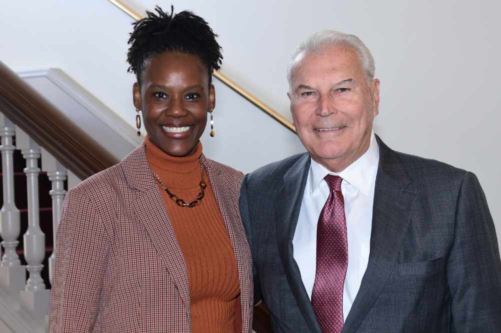 The DSU Board of Trustees' newest members: Tetra Shockley, a Delaware attorney and DSU alumna (Class of 2004), and outgoing Wilmington Mayor Michael S. Purzycki. Both are appointees of Gov. John Carney.