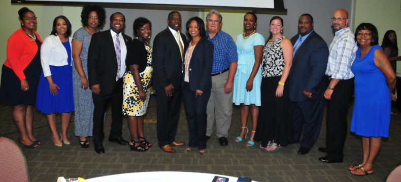 Outgoing Student Affairs VP Kemal Atkins Honored at Reception