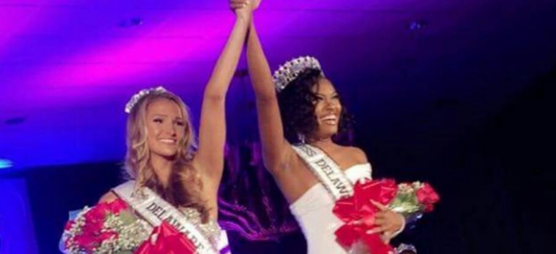 Dsus Mia E Jones Is Crowned The 2017 Miss Delaware Usa Delaware