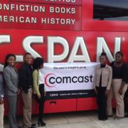 The C-SPAN Bus Visits DSU -- Students on Morning Show