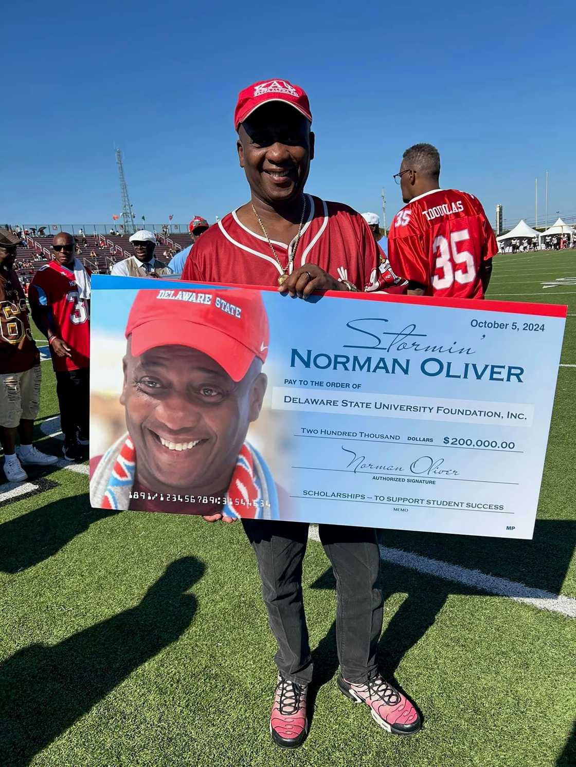 DSU Receives $200,000 gift from alumnus Norman Oliver | Delaware State ...